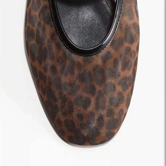 H&M Leopard Print Mary Jane Flats - Picture 3 of 7